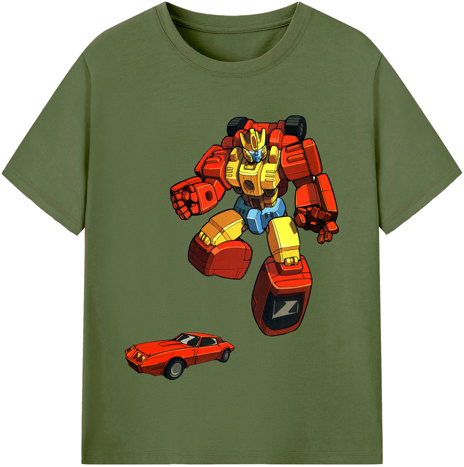 （画像用）  綿100％半袖Tシャツ（フロントプリント）